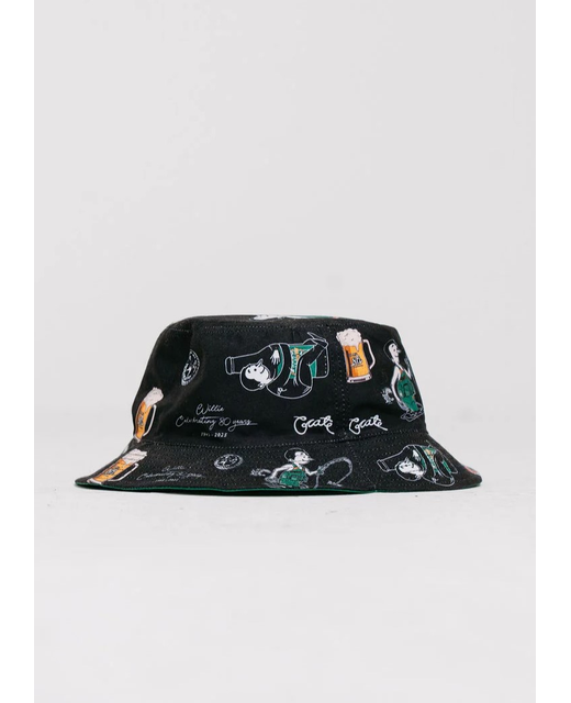 Crate X WillieThe Waiter Reverible Bucket Hat
