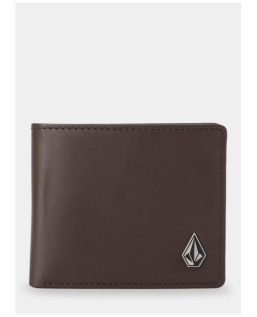 Volcom Single Stone Leather Wallet