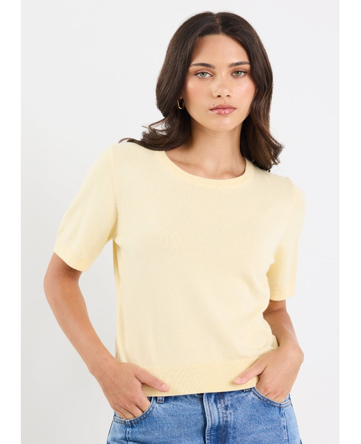 Stories Be Told Edition Crewneck Cashmere Knit Tee