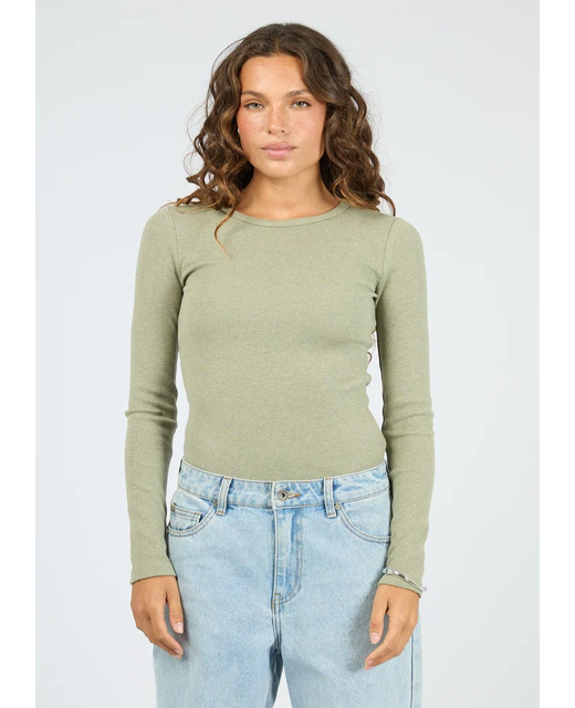 Silent Theory Rib Long Sleeve Tee