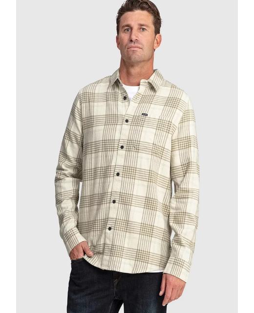 Volcom Caden Plaid Log Sleeve Shirt