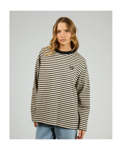 Slent Theory Foundation Stripe Long Sleeve Tee