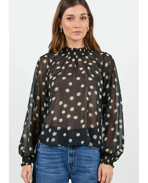 Ivy+Jack Emphatic High Neck L/S Top