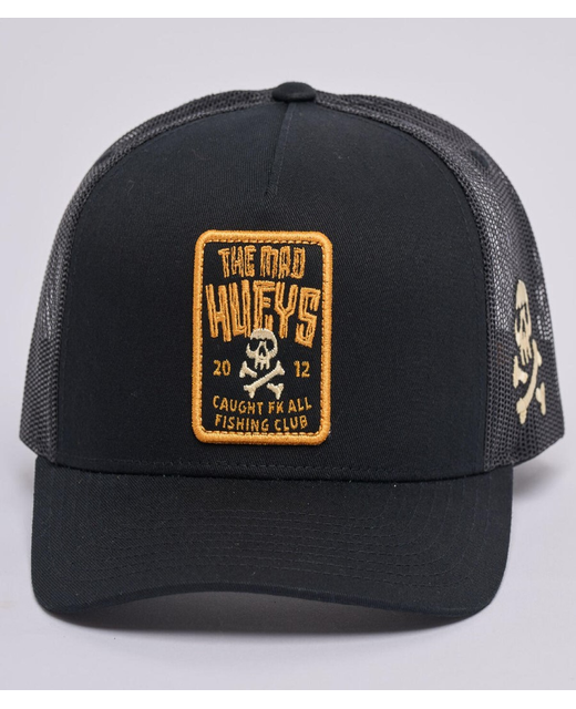 The Mad Hueys Caught FK Skull Twill Trucker