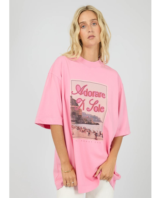All About Eve Coastline Oversized Tee