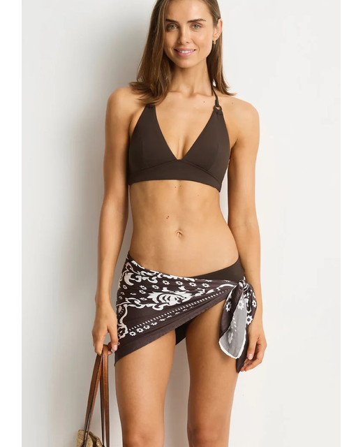 Sea Level Essentials Edit Longline Halter Top