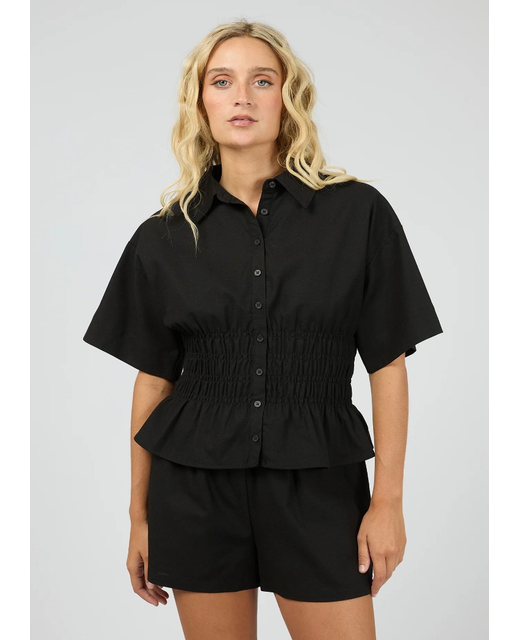 All About Eve Tmeless Shirred Top