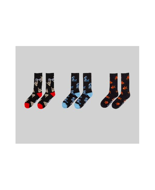 Crate 3 Pack Sock Bundle