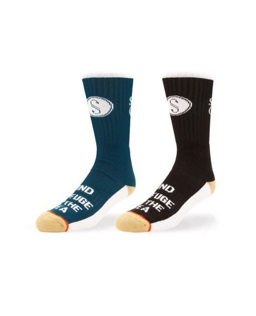 Salty Crew Pinnacle 2 Pack Sock