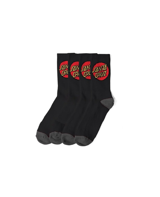 Santa Cruz Classic Dot Youth Sock 4 Pack
