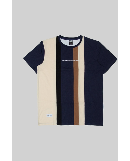 Crate Staggered Stripe Tee