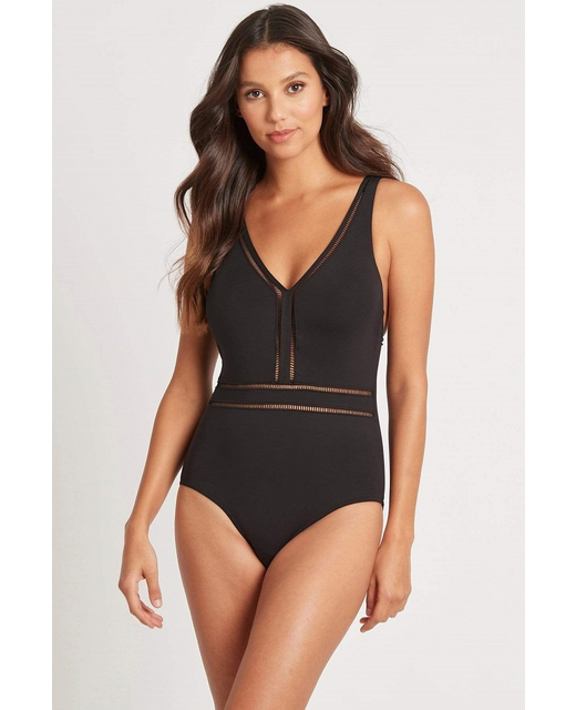 Sea level Spliced Multifit waisted One Piece