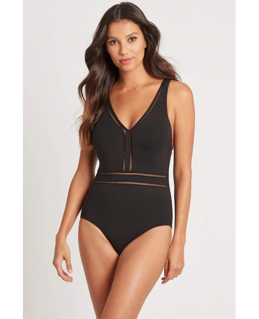 Sea level Spliced Multifit waisted One Piece