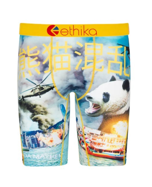 Ethika Boys Panda Mayhem Staple Underwear