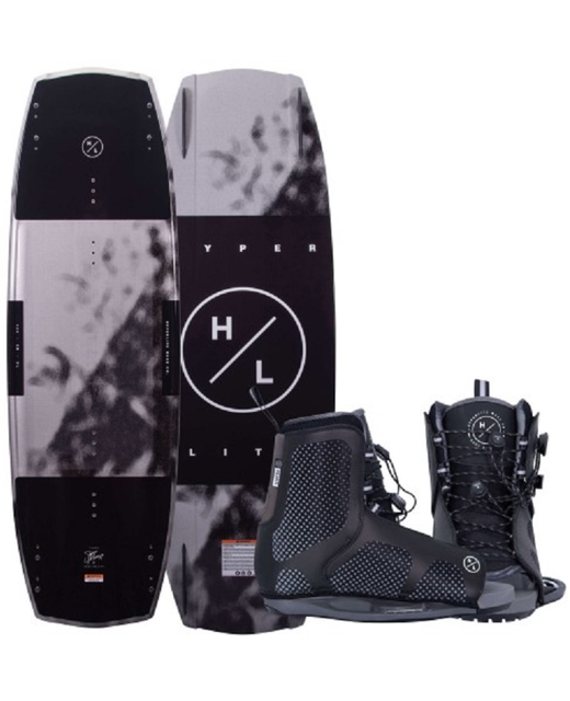 Hyperlite 2021 Baseline Board + 2022 Remix Boots Wakeboard Package