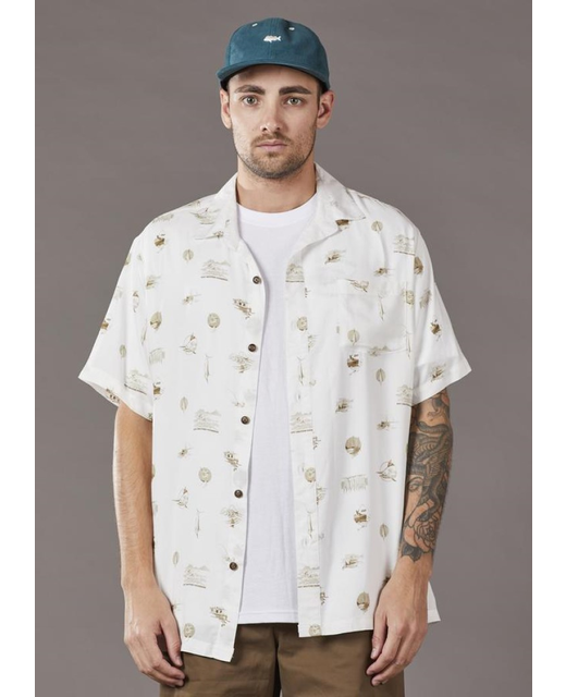 Just Another Fisherman Coastal Vintage S/S Shirt 