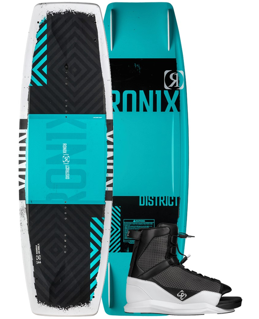Ronix 2024 District + 2024 District Wakeboard Package