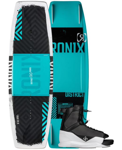 Ronix 2024 District + 2024 District Wakeboard Package