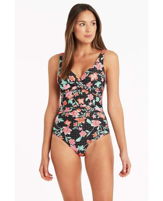 Sea Level Mauritius Cross Front Multifit One Piece  