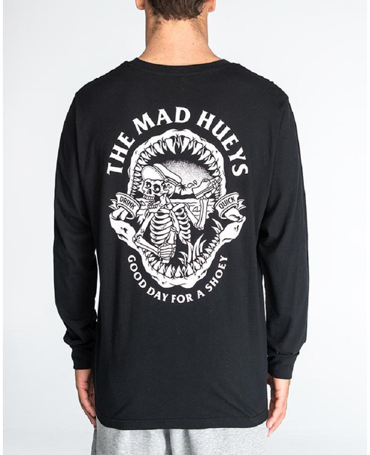 The Mad Hueys Drink Quick L/S Tee